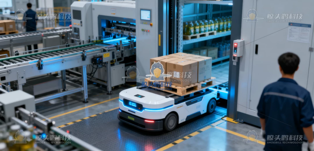 ASRS के साथ एकीकृत AGVs ASRS के साथ एकीकृत AGVs