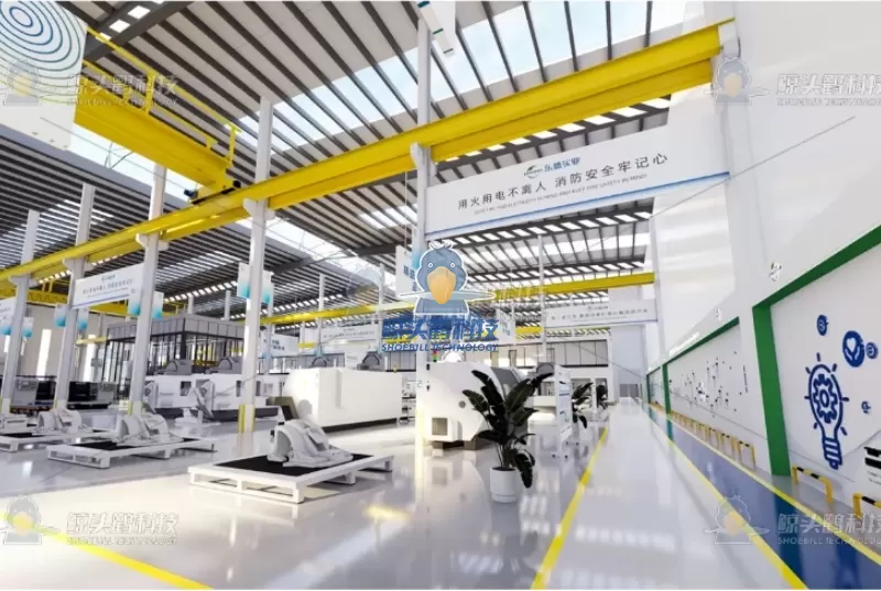 सटीक स्थान उपयोग के लिए स्मार्ट फ़ैक्टरी योजना और संयंत्र लेआउट